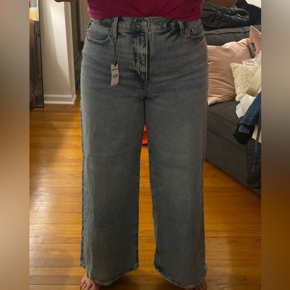Relaxed wide leg super high rise jeans 14s - Picture 8 of 8